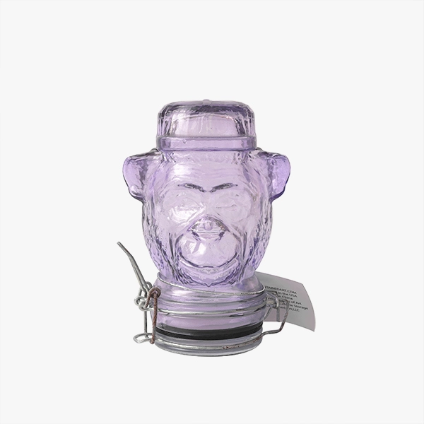 Glass Monkey Jar