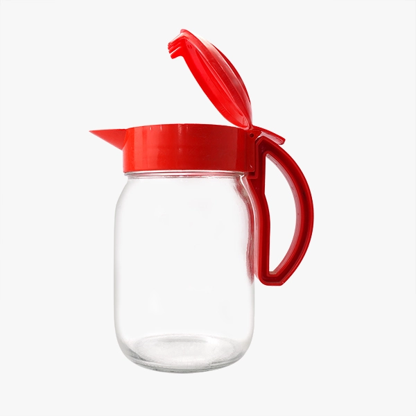 Glass Pitcher with handle