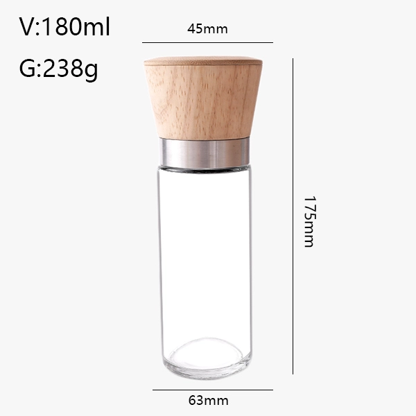 Glass Salt and Pepper Grinder