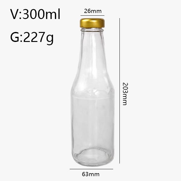300ml Glass Juice Bottles