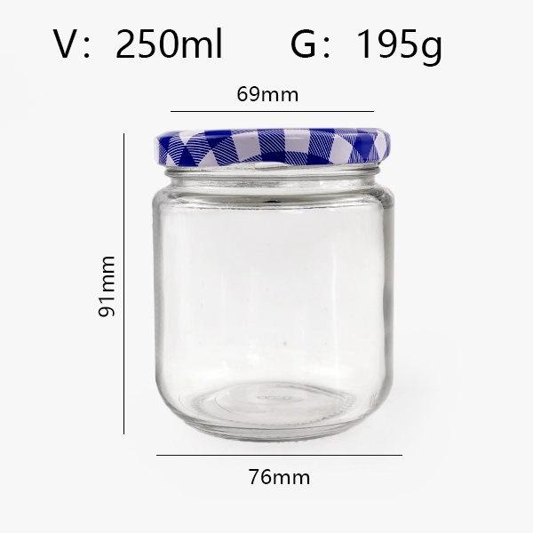 250ml 300ml 350ml Salsa Jars