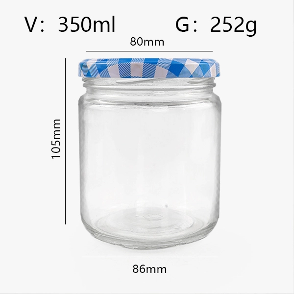 250ml 300ml 350ml Salsa Jars