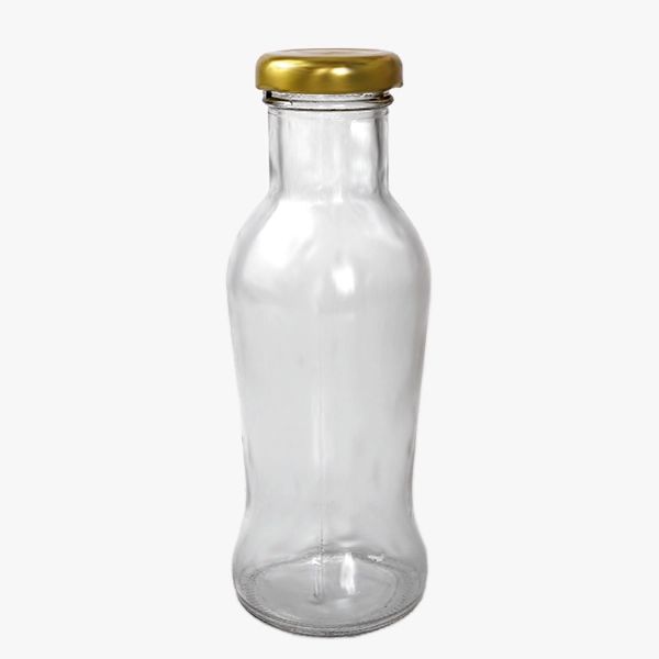 250ml glass juice bottle