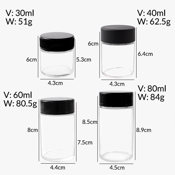 Childproof Glass Jars