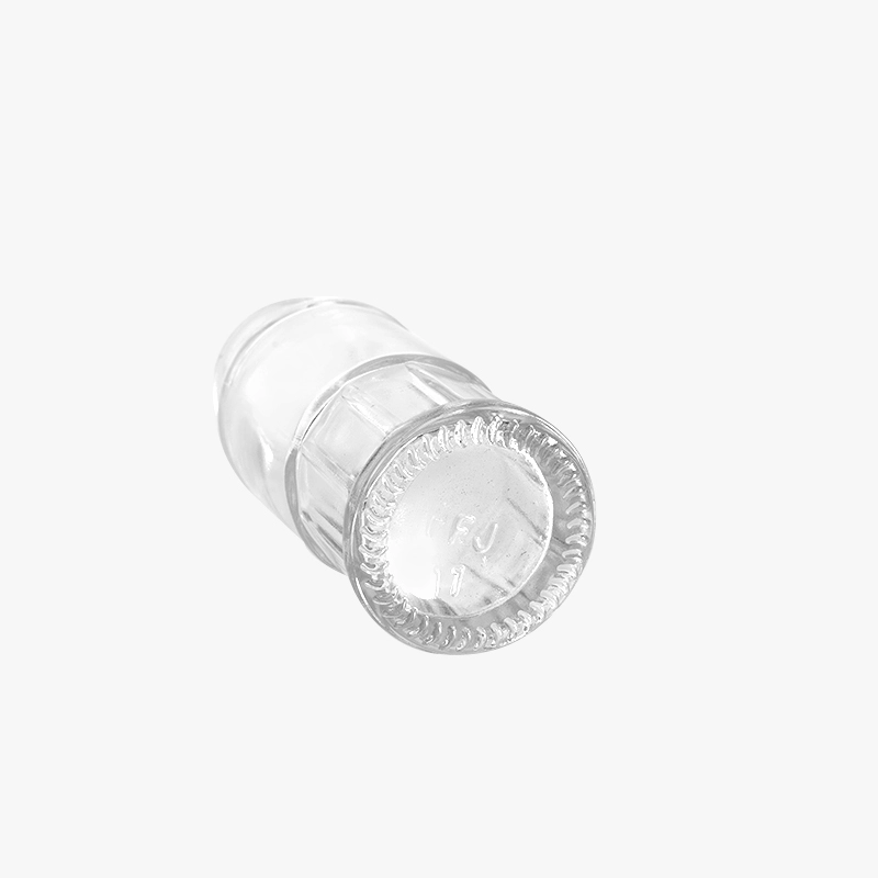 glass salt and pepper shakers with plastic top 75ml