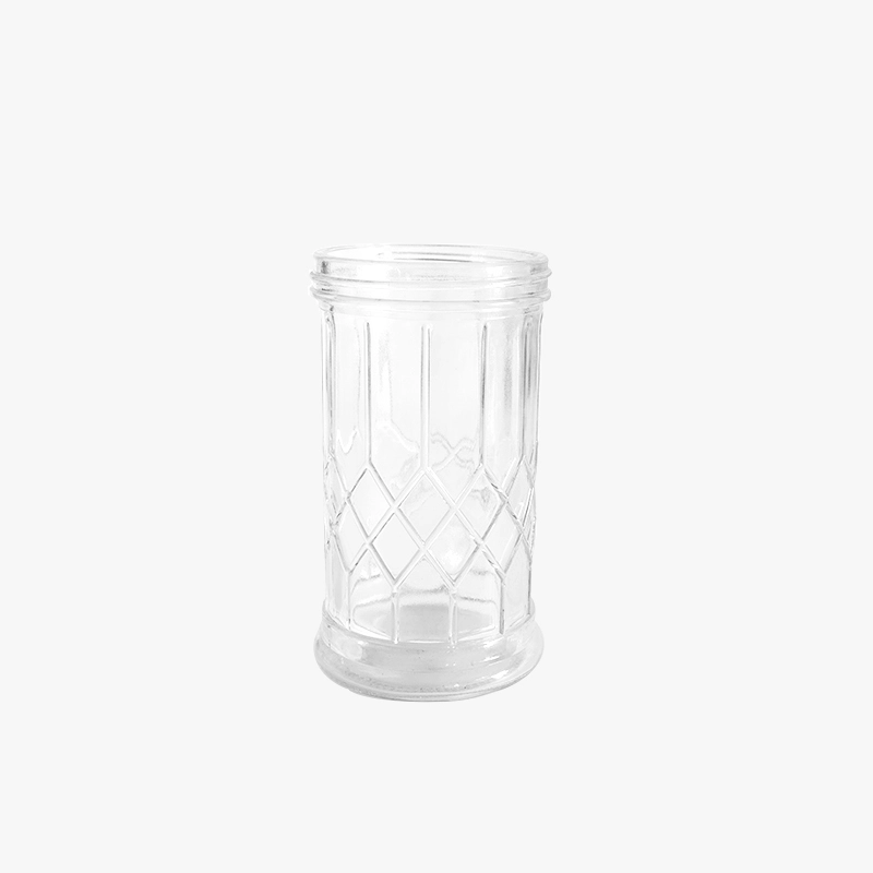 Glass Juice Jar With Straw