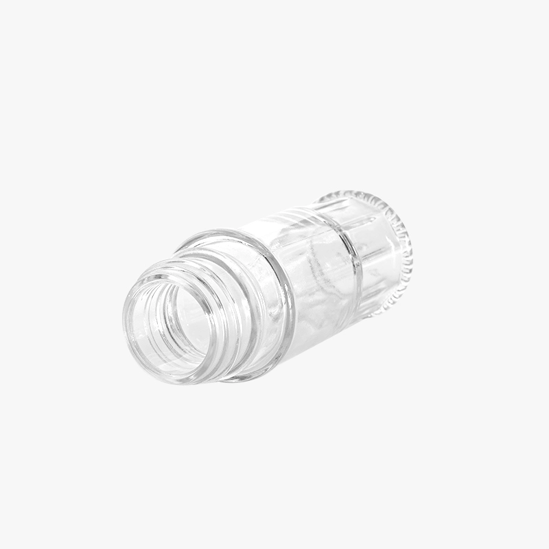 glass salt and pepper shakers with plastic top 75ml