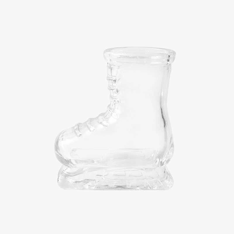Mona 40ml Boot shape mini glass cup for wine beverage