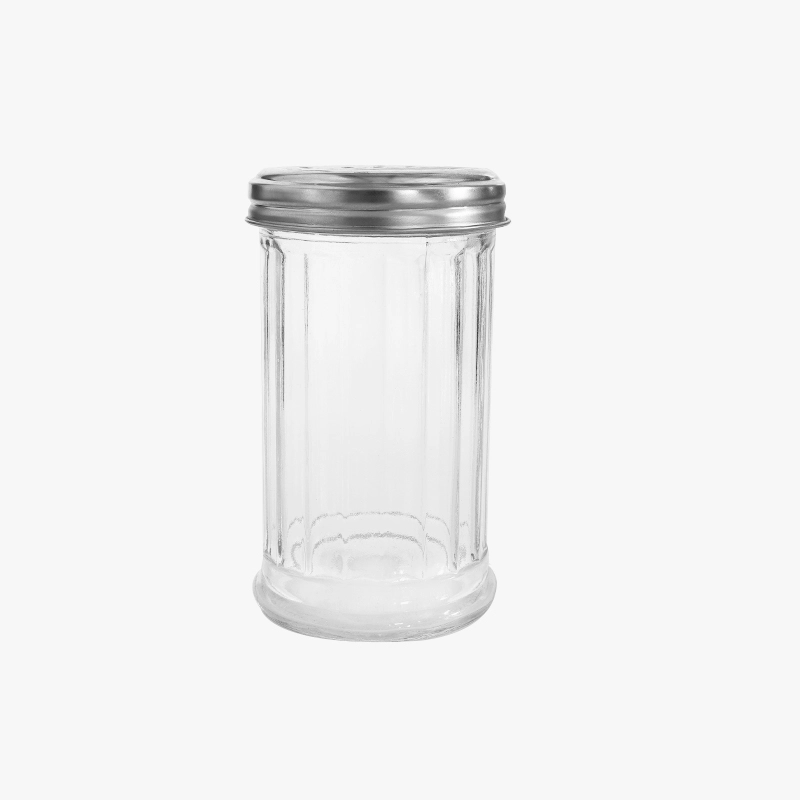 Glass Juice Jar With Straw