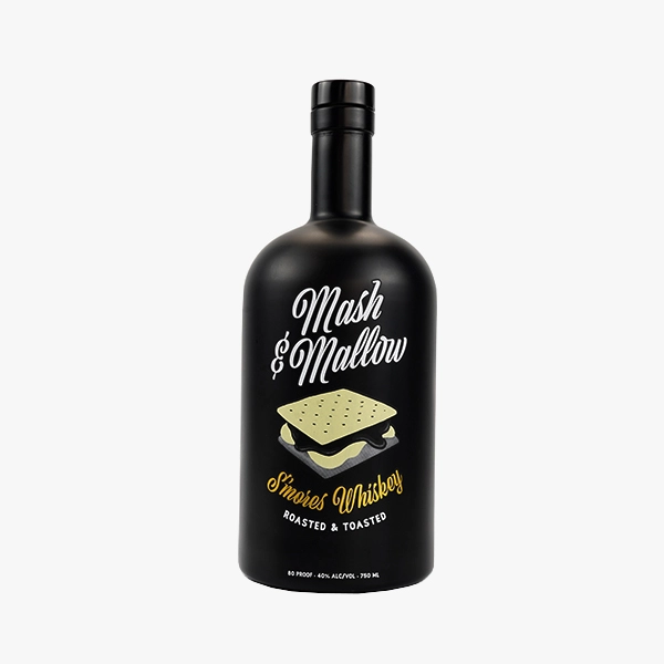 matte black glass nordic bottles