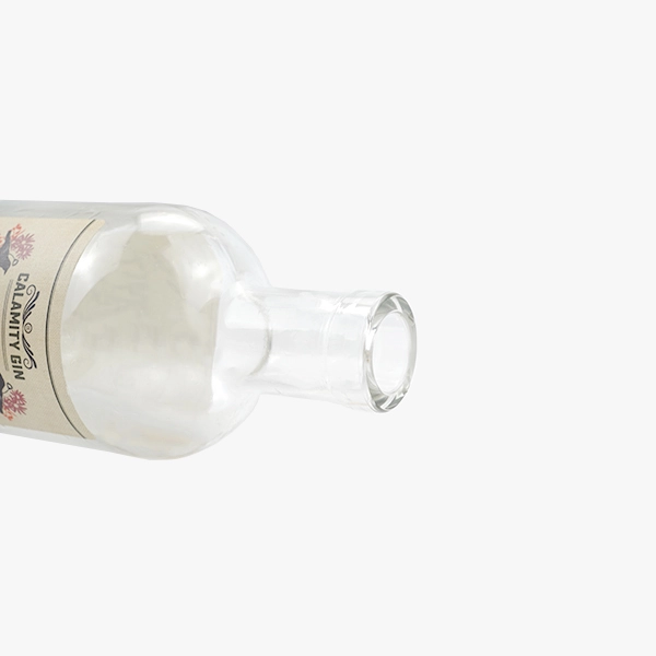 750ml gin bottle
