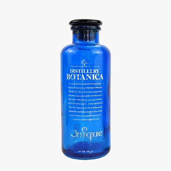 Coloured Gin Bottles