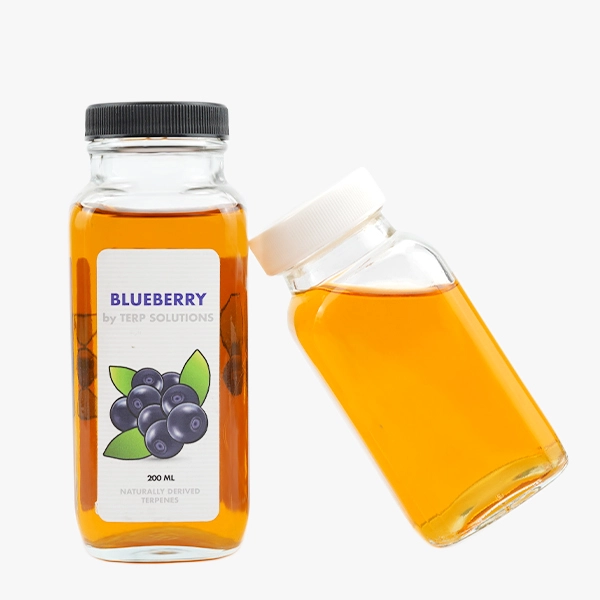 Square Glass Juice Bottles