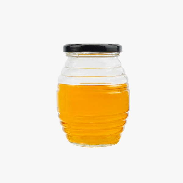 Glass Beehive Honey Jar