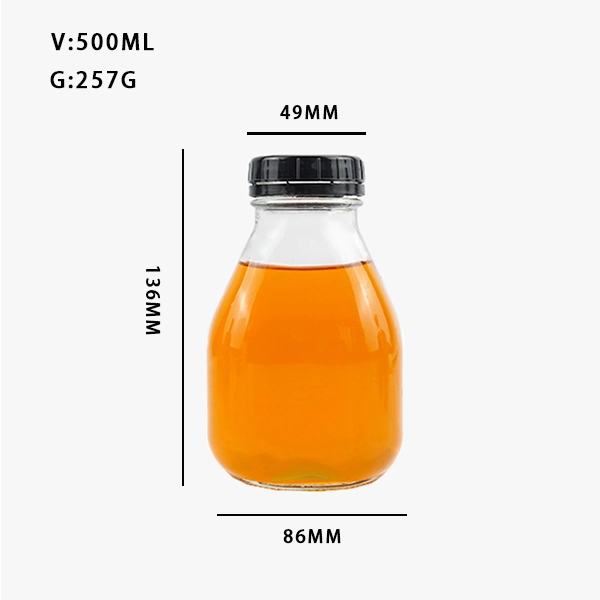 16 oz glass milk bottles wholesale