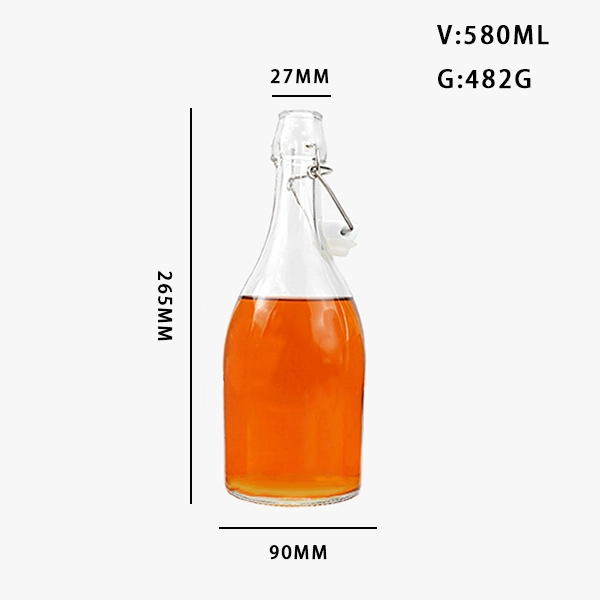580ml Swing Top Glass Wine Bottle