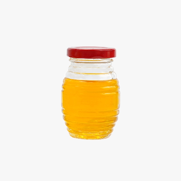 Glass Beehive Honey Jar