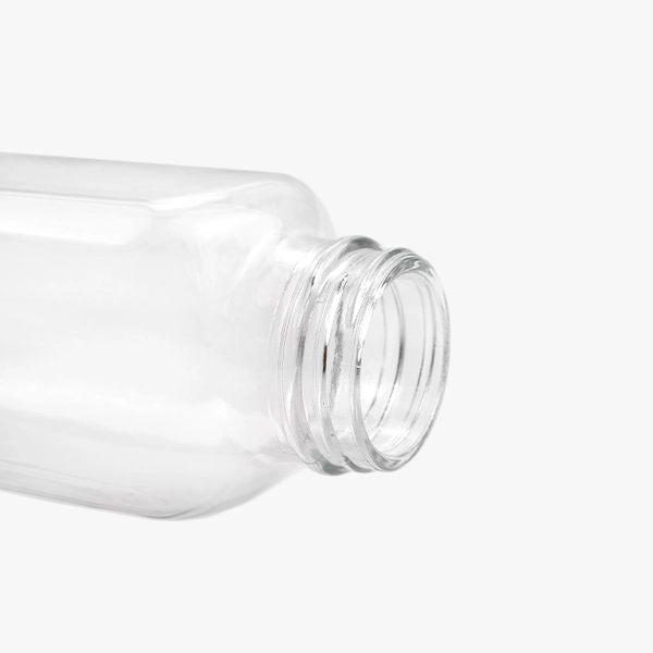 Square Glass Juice Bottles