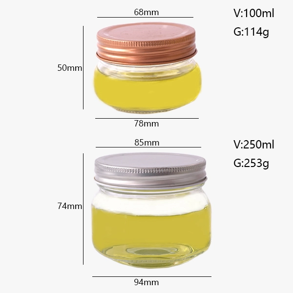mini jam jars bulk