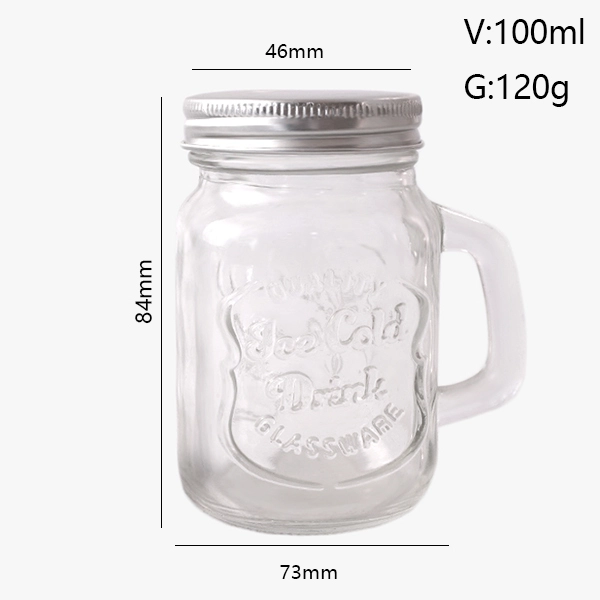 Wholesale Mason Jars With Handles 100ml