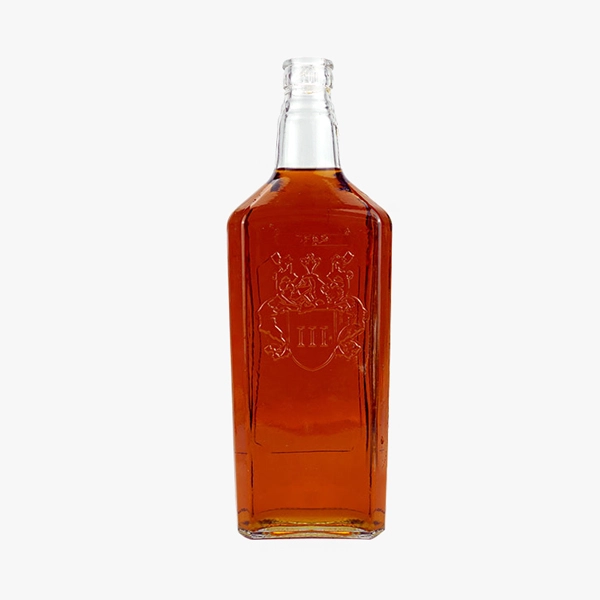 Glass Whiskey Bottle For Sale