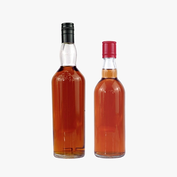 450ml 650ml Tennessee Whiskey Bottles with Machine Sealing Aluminum Lid