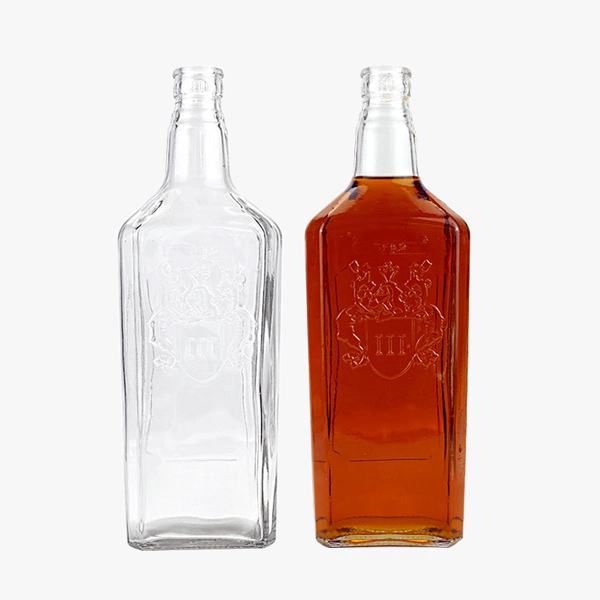Glass Whiskey Bottle For Sale