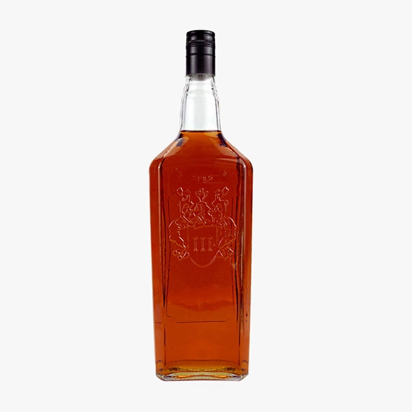 Glass Whiskey Bottle For Sale