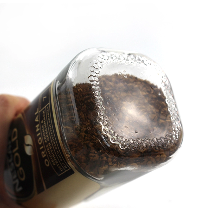 nescafe coffee glass jar