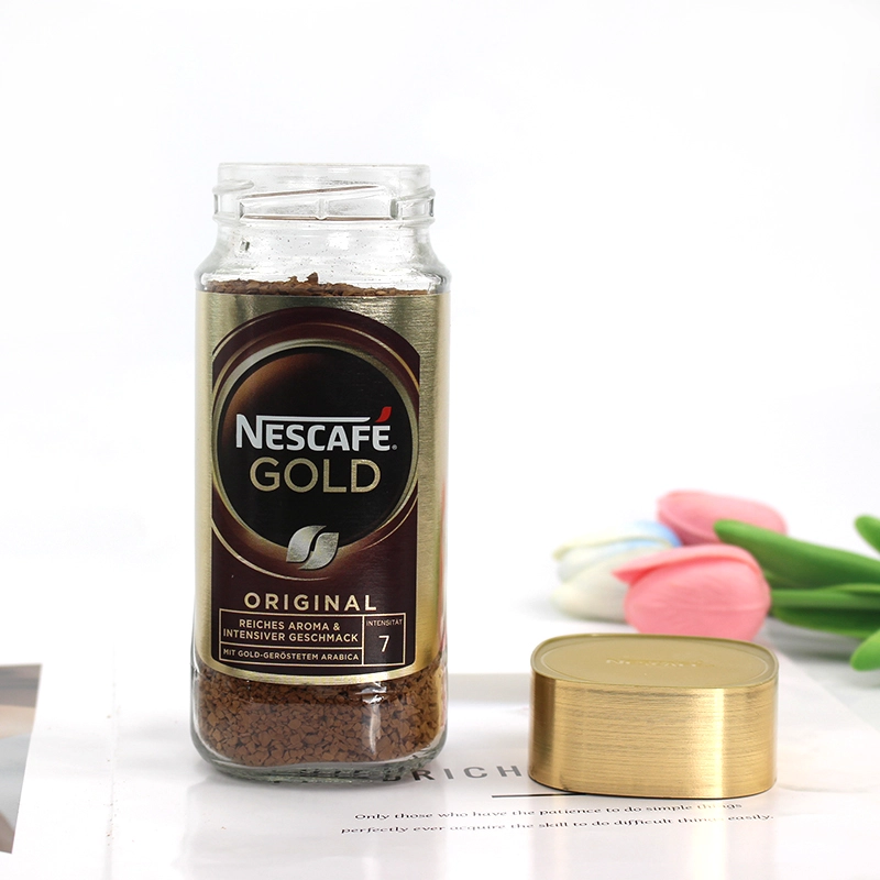 nescafe coffee glass jar
