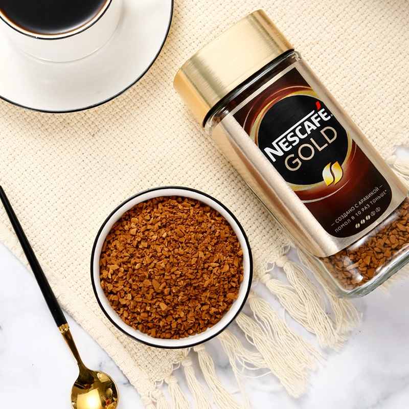 nescafe coffee glass jar