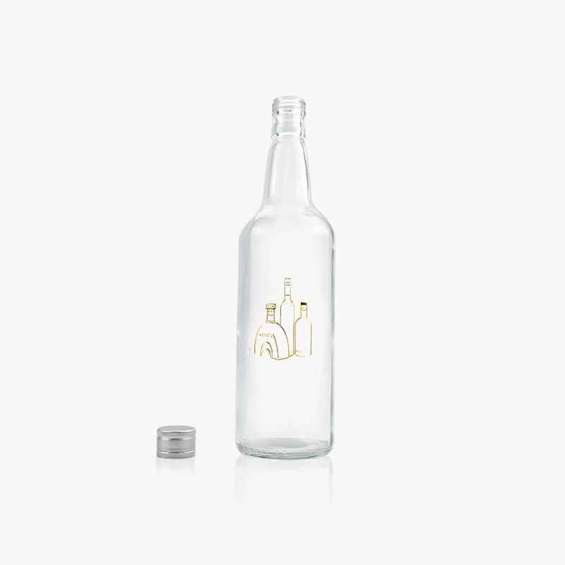 600ml Glass Whisky Bottles