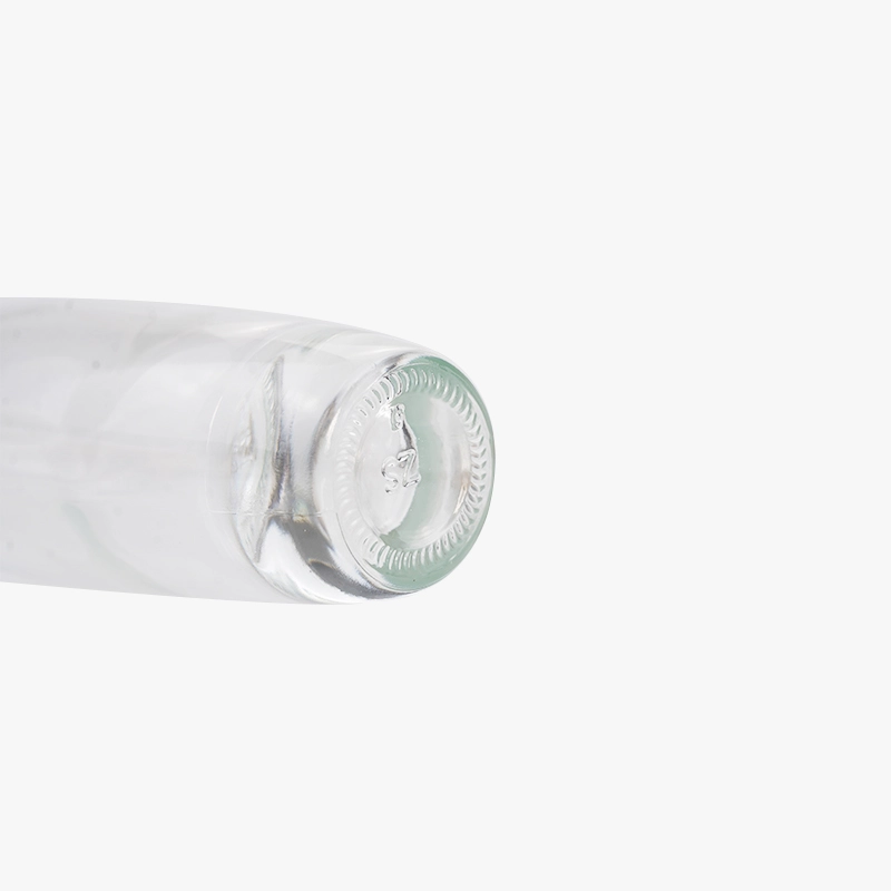 Clear Glass Whiskey bottles