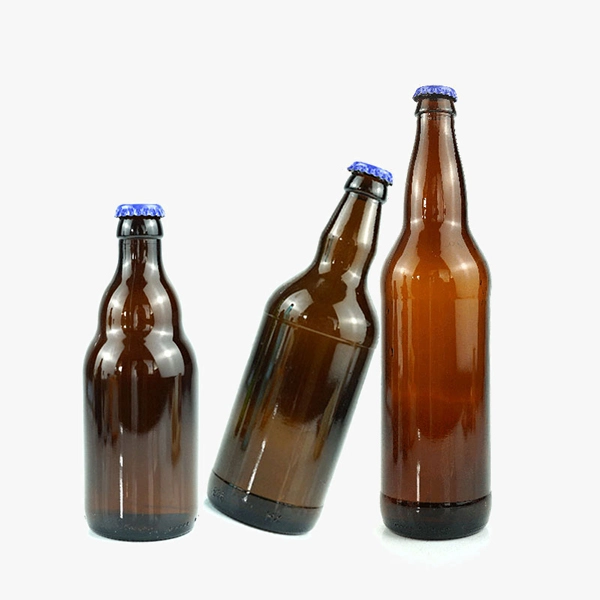 350ml 530ml 750ml Amber Glass Beer Bottle