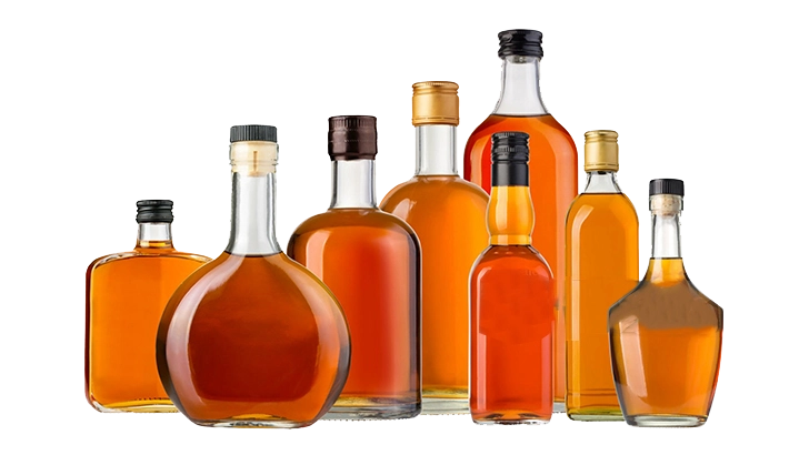 glass spirit bottles wholesale